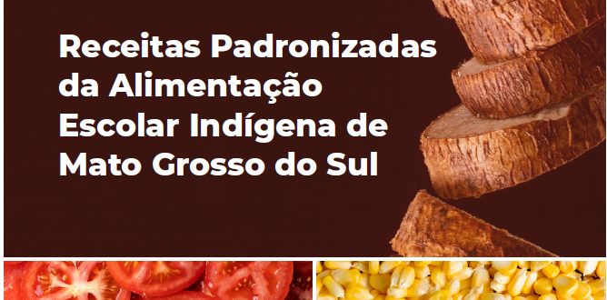 CECANE UFMS publica seu primeiro e-book com receitas padronizadas para a Alimentação Escolar Indígena de Mato Grosso do Sul